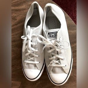 Converse pale blue size 9 sneakers